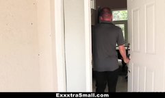 ExxxtraSmall - Petite Teen Caught and Fucked by Her Neighbor