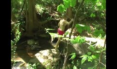 Hiker Fucks And Cums In Her Mouth While Carmen Sunbathing On The Creek! (1st half mp4)
