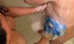 (non-HD) Slave #65 - Showering and Pee on Slave