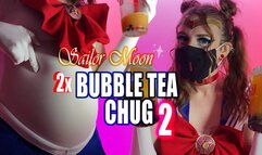 Sailor Moon Cosplay Double Bubble Tea Bloat Chug 2 WMV