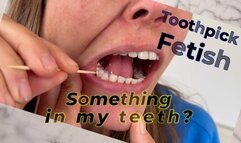 Do I have something in my teeth? (Food Fetish, Eating Fetish) (4K)