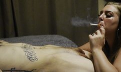 Smoking Blowjob Leads to Creampie