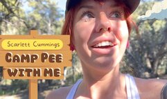 Camp Pee with Me Fetish Scarlett Cummings