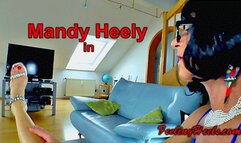 The Tugjob Teacher - starring Mandy Heely - Episode 4 - Part 1 - High Heels Dirty Talk Red Polished Finger Toe Nails Lip Stick Makeup - FHD