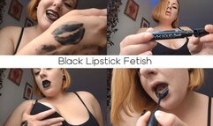 Black Lipstick Fetish