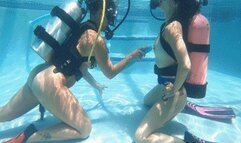 Carissa and Sushii Dive Together continued
