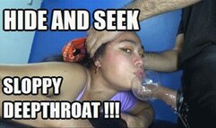 DEEP THROAT SPIT FETISH 230804H SARAI THROAT FUCKING SURPRISED WITH HIDE AND SEEK GAME HD MP4