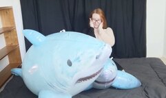 Pump Pop Inflatable Shark