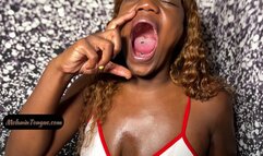 MelaninTongueQueen Yawning so Big So Loud