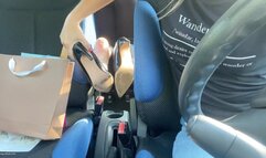 BASTINADO PUNISHMENT FOR NAUGHTY STEP-DAUGHTER IN A CAR - MP4 HD