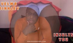 Velma Dinkley Insults You SD MP4 720p by Royal Ro with Cosplay, Verbal Humiliation, Tit Worship, Ebony Female Domination, Femdom POV, Heels Fetish, Twerking, Ebony Ass Worship, Shaved Head, Eye Glasses