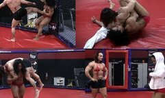 Muscle Girlz Cage Fight