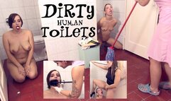 Dirty Human Toilets