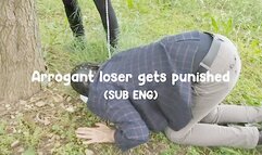 Arrogant loser gets punished - Punizione per un coglione arrogante [MOBILE] [SUB ENG]