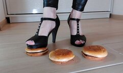 Perfect heels for crushing food