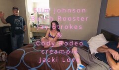 Jacki Love gets 4 and a half creampies from 4 guys (1080p)