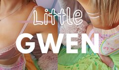 Help Little Gwen Put On Her Diaper