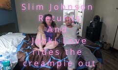 Jacki Love rides the creampie out of Slim Johnson (1080p)