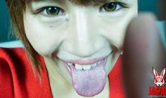 Virtual Tongue Kiss with Konoha Kasubake