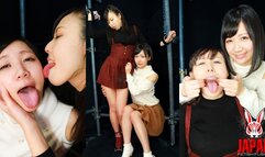 Sensual Tongue Kissing Adventure with Maki Hoshikawa and Natsuki Yokoyama