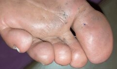 Lisa - Dirty feet worship and footjob (4K)