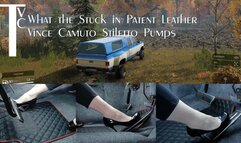 What the Stuck in Patent Leather Vince Camuto Stiletto Pumps (mp4 1080p)