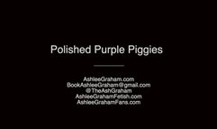 Polished Purple Piggies SD