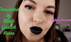 Dominated by Black Lipstick Kisses - A lipstick fetish scene featuring: POV kissing, femdom POV, dark lipstick, made-to-kiss, and gothic - 1080 MP4