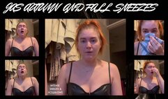 JAS WELCOME TO AUTUMN ALLERGY SNEEZES! EXCLUSIVE GORGEOUS LADIES OF SNEEZE CLIP! (NOT AVAILABLE ANYWHERE ELSE) ALL BRAND NEW FOOTAGE! WMV FOOTAGE