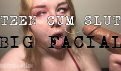 Fat Teen Sluts BIG Facial JOI
