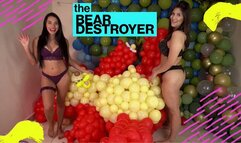 Bear Balloon Cleanup with Dani and Kathy - 4K