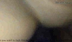 Hubby films as he lets his blonde wife try some BBC
