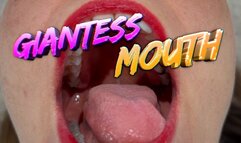 Mouth Fetish, Tounge Fetish, Giantess (MOV HD)