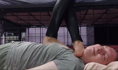Head and throat trampling and body jumping