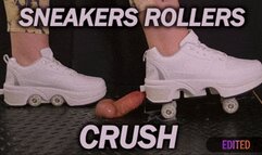 Sneakers Rollers Cock Crush (Edited Version) - TamyStarly - CBT, Shoejob, Ballbusting, Trample, Trampling, Crush, Boots, Shoes