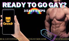 Real Gay Conversion - Easy 3 Step Guide from Countess Wednesday to Becoming a Real Cock Sucker Using Grindr - Gay Encouragement, Bi Encouragement, Cock Sucking ASMR Audio Only
