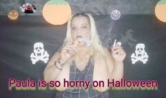 Paula is so horny on Halloween - PSS011