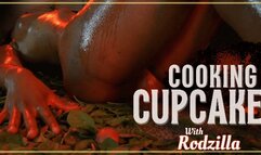 Cooking Cupcake: CMNF MEATGIRL COOKING WITH RODZILLA IN 4K
