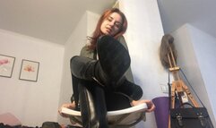Cum for my boots!