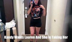 Lauren Sophia and Kandlegs in: Kandy Wants Lauren And She's Taking Her Standard Res