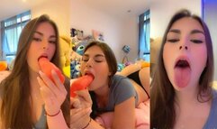 Lauren Alexis Dildo Deepthroat Blowjob Video Leaked