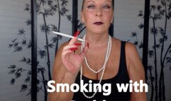 Smoking with Goddess Good Girl (WMV)