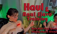 Haul and Anal Slave Training