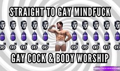 Straight to gay Mindfuck - gay cock & body worship