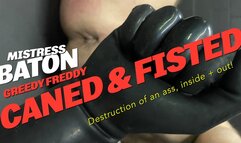 Greedy Freddy Caned And Fisted HD