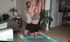 Zoey Ziptie - Private yoga session POV Throat fucking