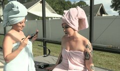 Towel Fetish Sensual Lesbian Massage Fun With Ashlynn Taylor & Whitney Morgan (SD 720p WMV)