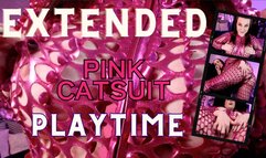 Extended Pink Catsuit Playtime