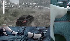 What the Stuck in the BMW and Peep Toe Stiletto Pumps (mp4 1080p)