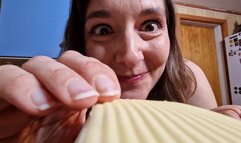 Jealous Roommate is a Hungry Giantess! Eats you with Cheese